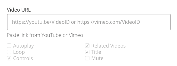 Video from YouTube/Vimeo Video from YouTube/Vimeo