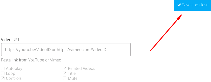 Video from YouTube/Vimeo Video from YouTube/Vimeo