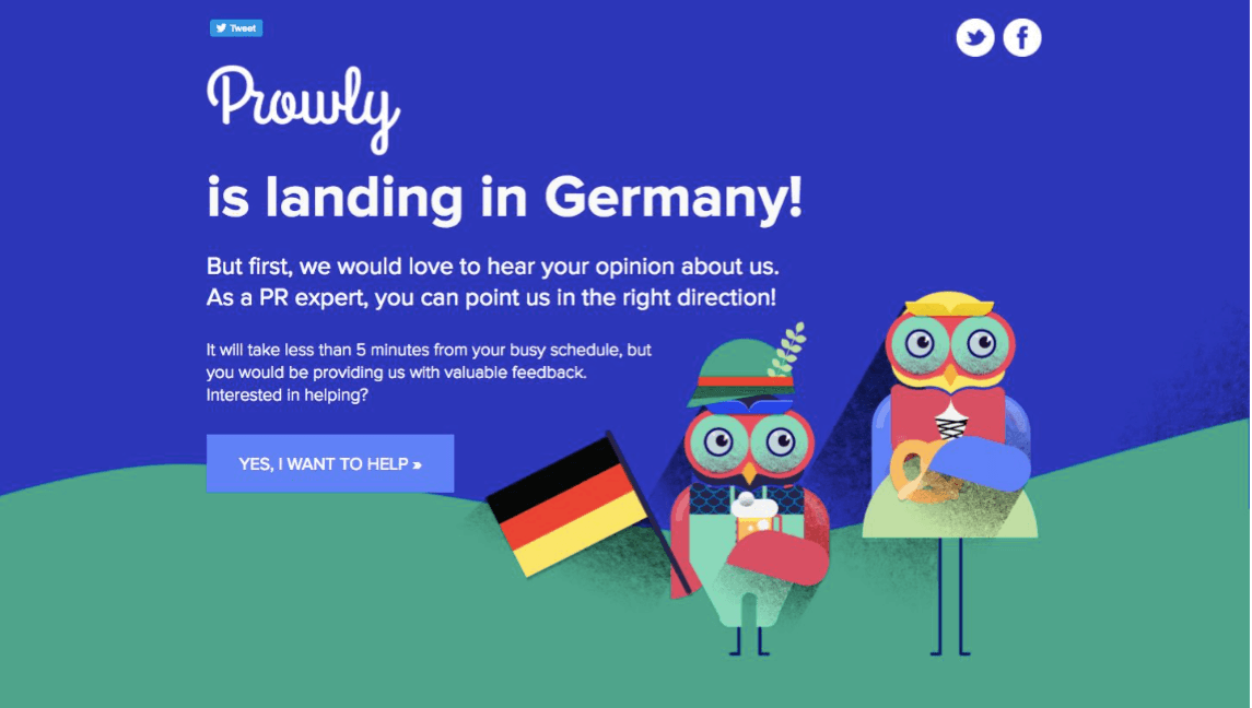 landingi case study prowly germany