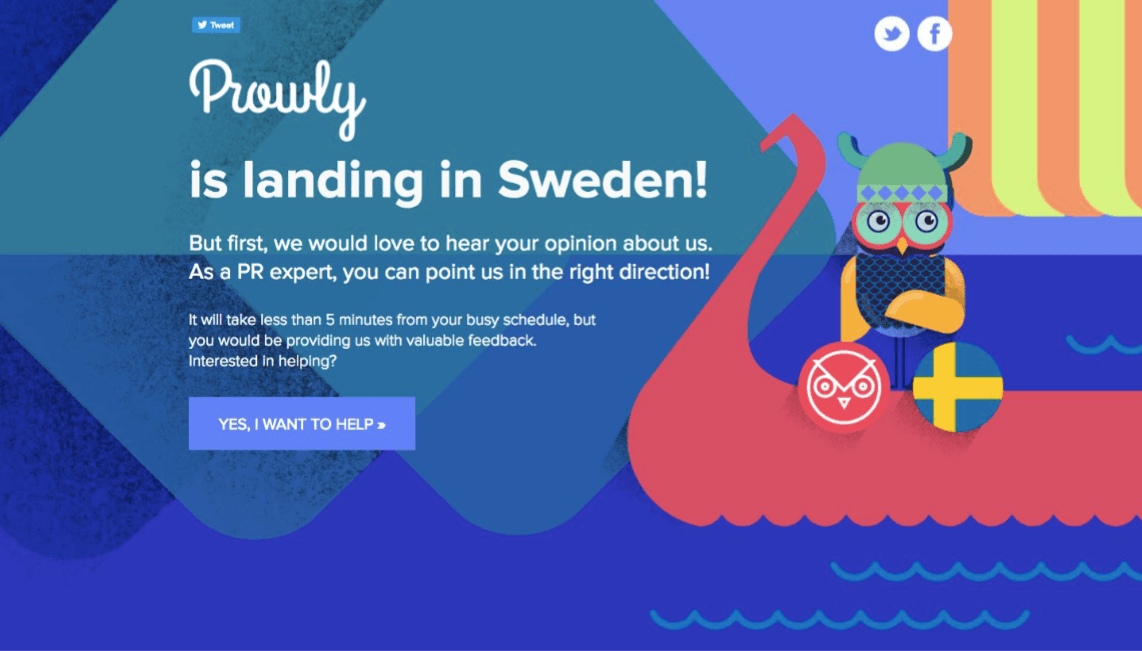 landingi case study prowly sweden